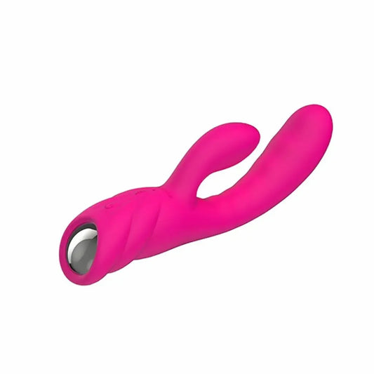 Nalone Pure Pink dviejų variklių intymios gerovės prietaisas su šildymo funkcija, 21 cm