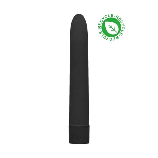 Natural Pleasure biologiškai skaidus intymus prietaisas 18 cm – ekologiškas dizainas