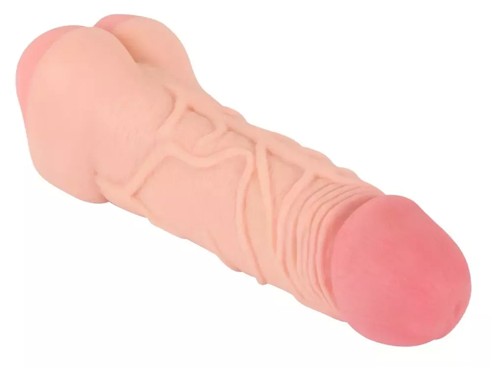 Nature Skin 2in1 Extension & Sleeve TPE 22,1 cm anatominis modelis