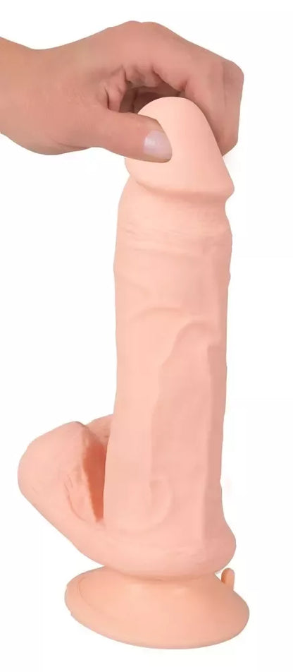 Nature Skin Bendable RC lankstus intymus prietaisas 20,8 cm, kūno spalvos