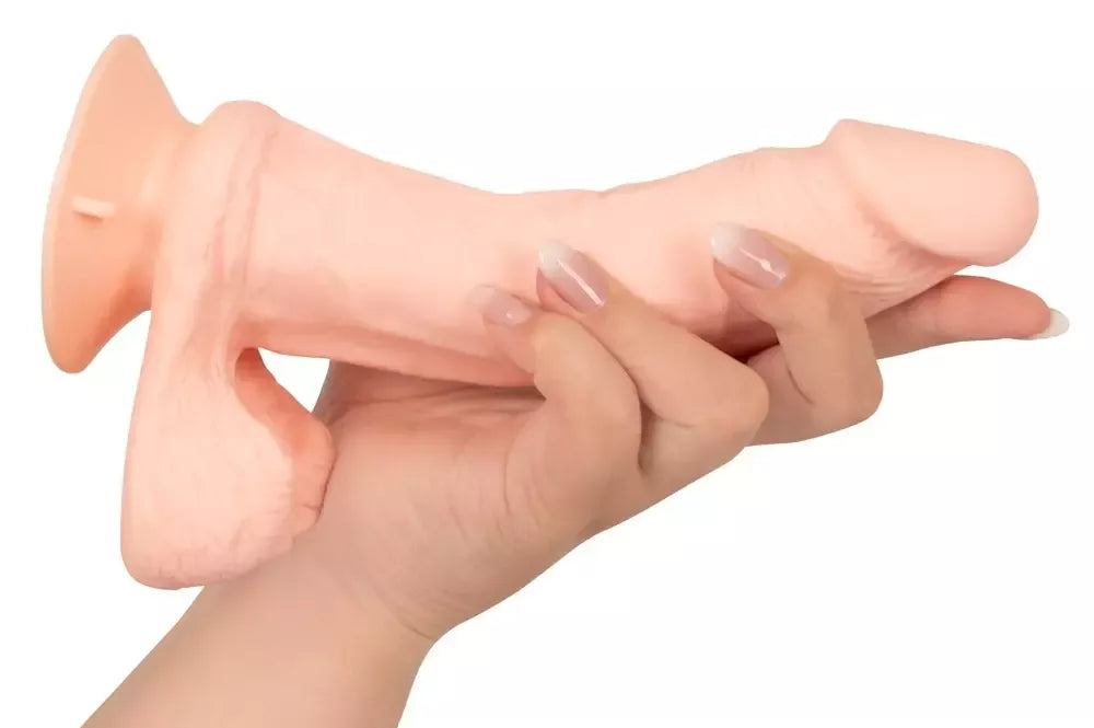 Nature Skin Bendable RC lankstus intymus prietaisas 20,8 cm, kūno spalvos