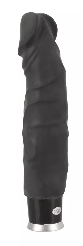 Nature Skin Big Vibe Black lankstus vibruojantis modelis, 23 cm, TPR