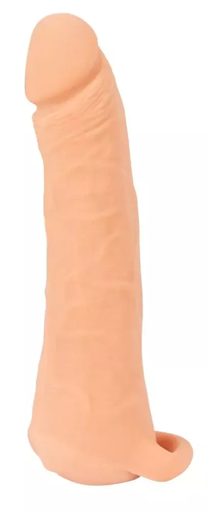 Nature Skin Extension & Intimate System Large, lankstus TPE, 18,5 cm