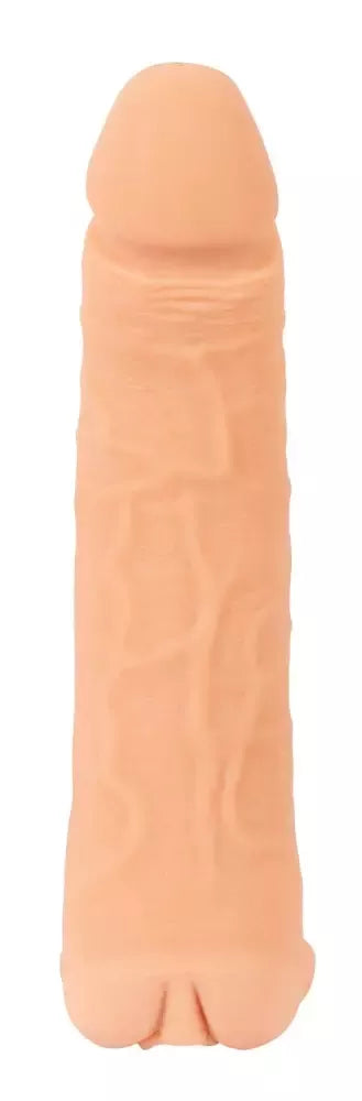 Nature Skin Extension & Intimate System Large, lankstus TPE, 18,5 cm