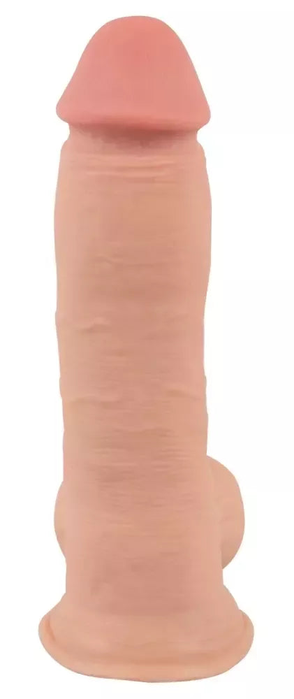 Nature Skin Intimate Model 20cm – lanksti sistema, siurbtuko pagrindas, TPE