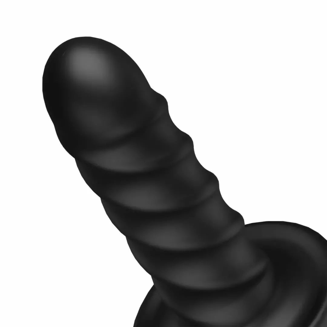 Nexus Ascend juodas besisukantis ir stumiantis intymus prietaisas, ergonomiškas, atsparus vandeniui