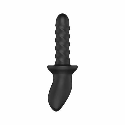 Nexus Ascend juodas besisukantis ir stumiantis intymus prietaisas, ergonomiškas, atsparus vandeniui