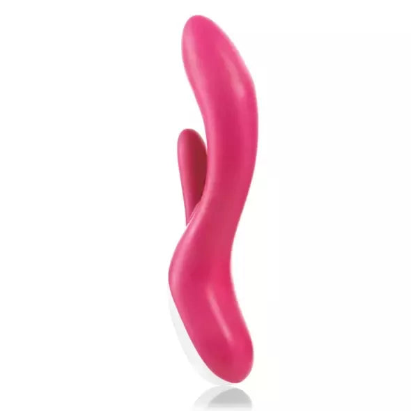Nexus Femme Bisous dvigubo poveikio silikoninis USB masažuoklis, rožinis