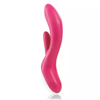 Nexus Femme Bisous dvigubo poveikio silikoninis USB masažuoklis, rožinis