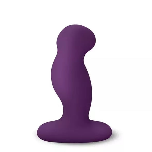 Nexus G-Play Plus Medium intymus masažuoklis, violetinis, įkraunamas, 7,3 cm