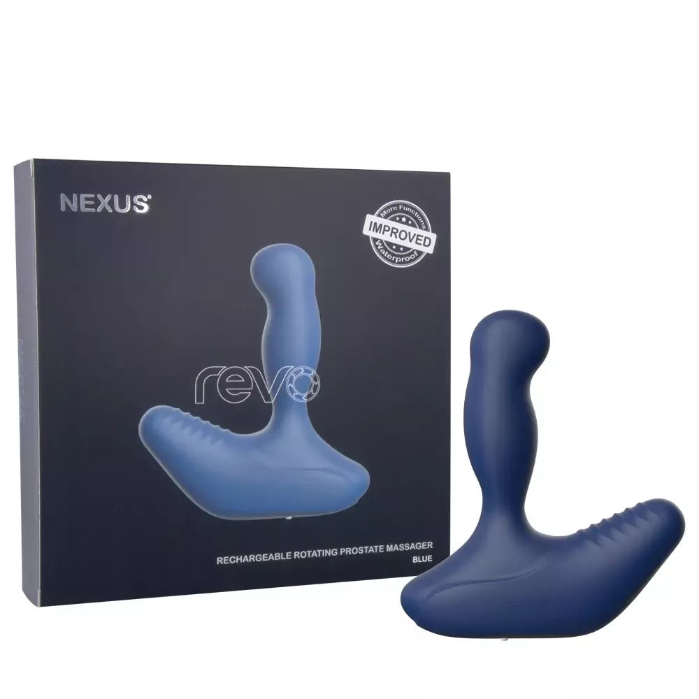 Nexus Revo 2 Blue – besisukantis prostatos vibratorius su dviguba stimuliacija