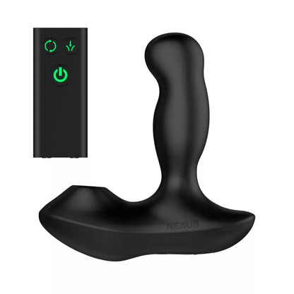 Nexus Revo Air intymus prietaisas su besisukančiu kotu ir oro srauto sistema, juodas