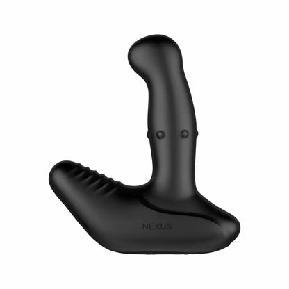 Nexus Revo Ring nuotoliniu būdu valdomas besisukantis silikoninis sveikatingumo prietaisas, juodas, 13,5 cm