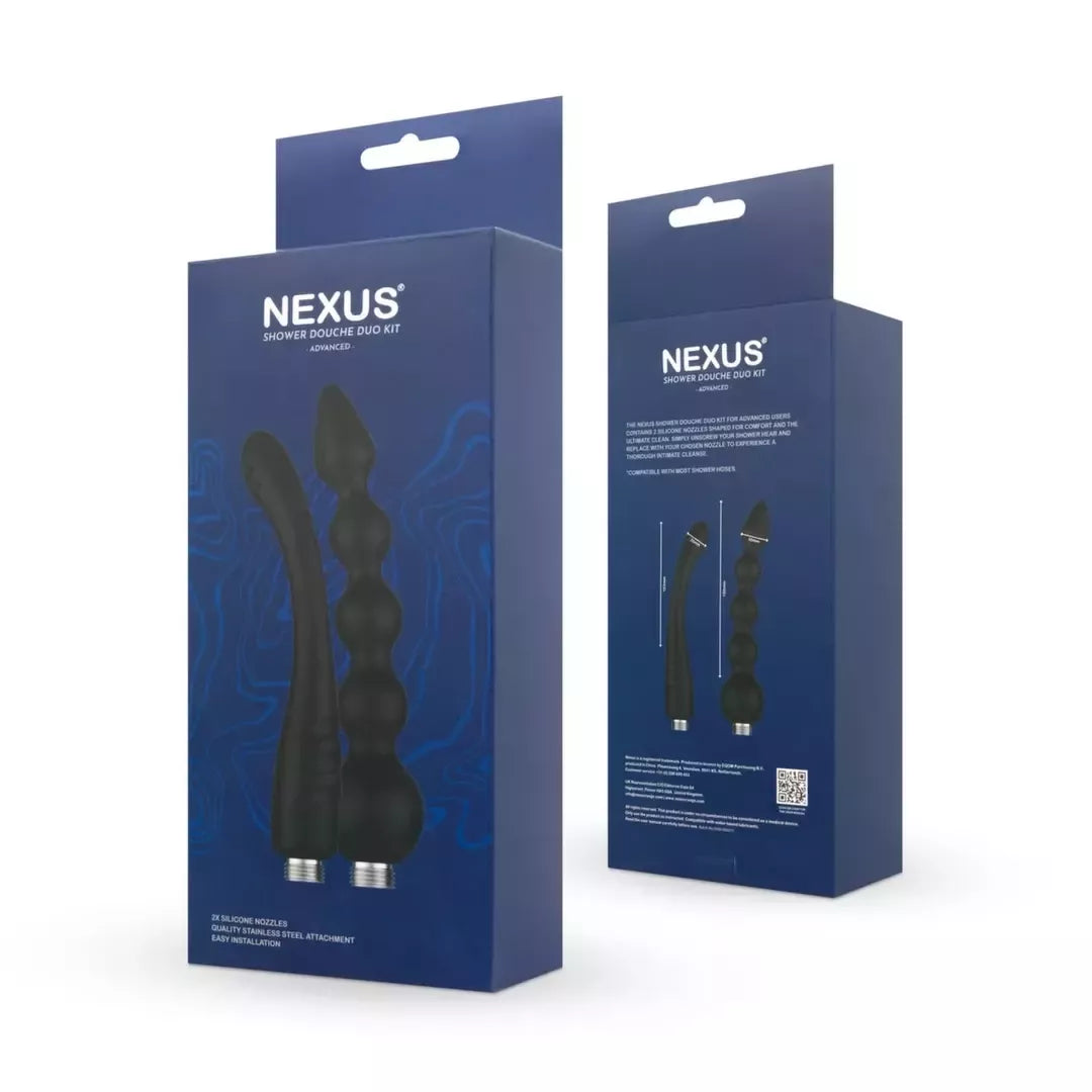 Nexus Shower Douche Duo Kit Advanced – silikoninis dvigubų priedų rinkinys