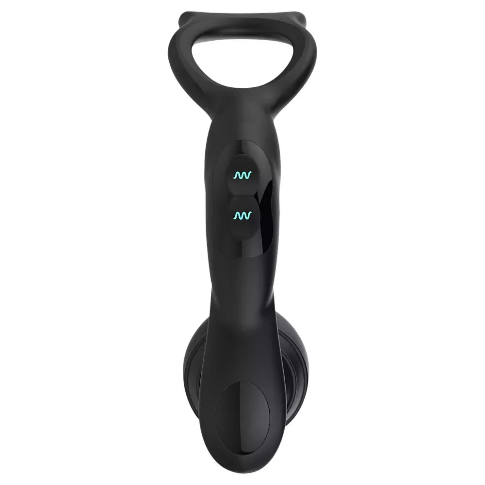 Nexus Simul8 Plug Edition dvigubos stimuliacijos prietaisas, juodos spalvos