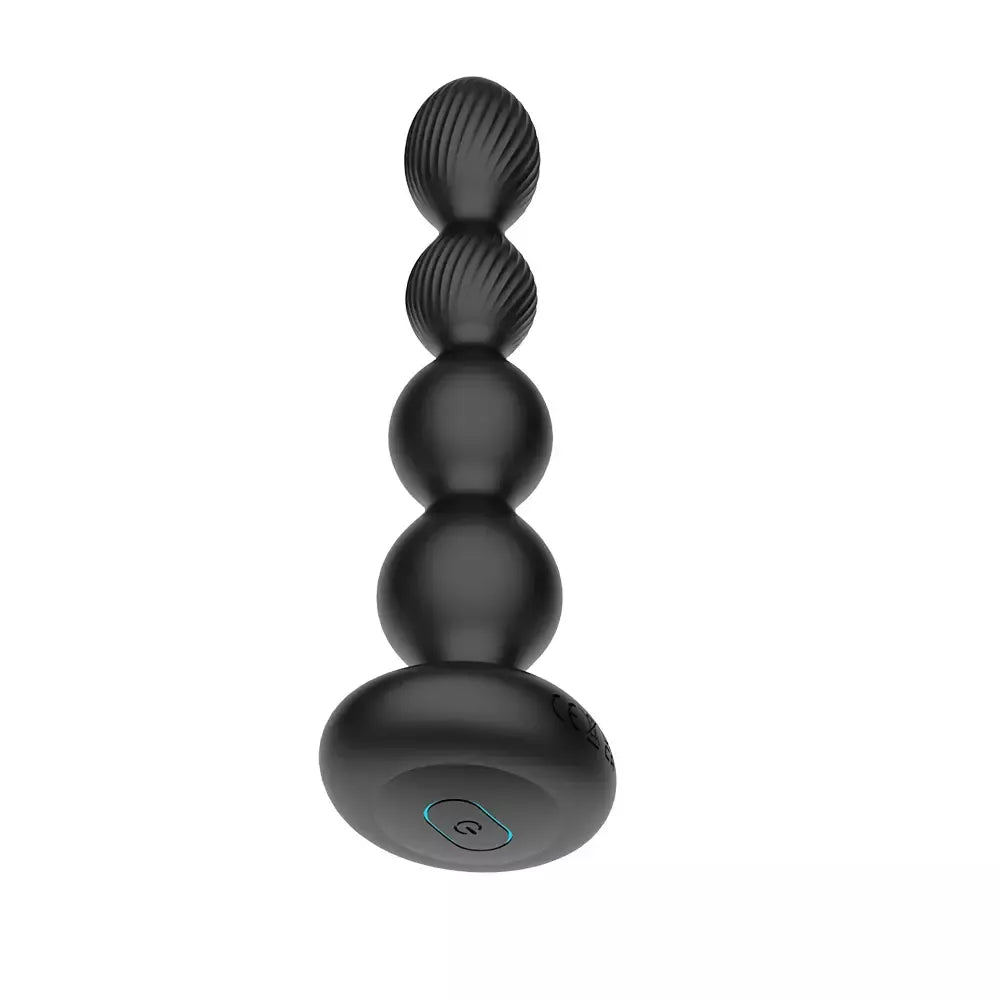 Nexus Tornado besisukantis analinis zondas su karoliukais, juodas – nuotolinio valdymo pultas, 150 mm