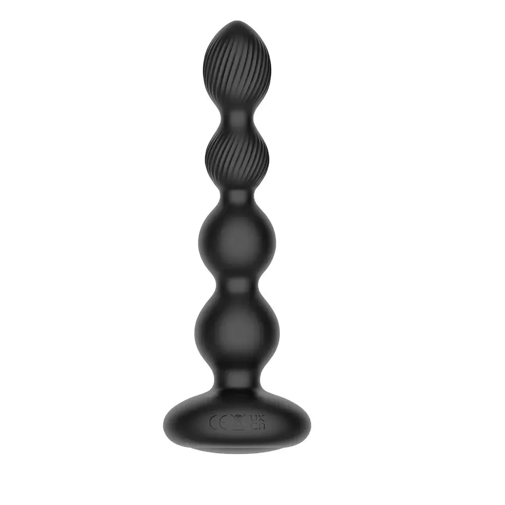 Nexus Tornado besisukantis analinis zondas su karoliukais, juodas – nuotolinio valdymo pultas, 150 mm