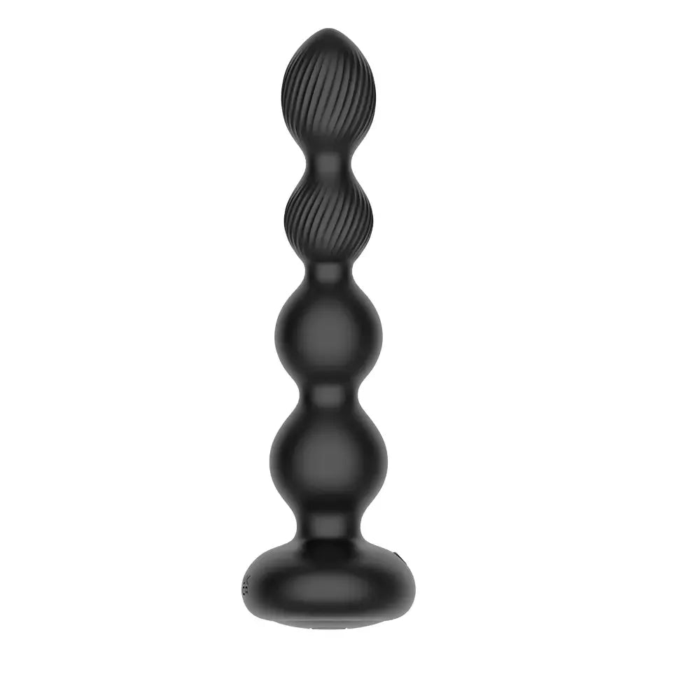 Nexus Tornado besisukantis analinis zondas su karoliukais, juodas – nuotolinio valdymo pultas, 150 mm