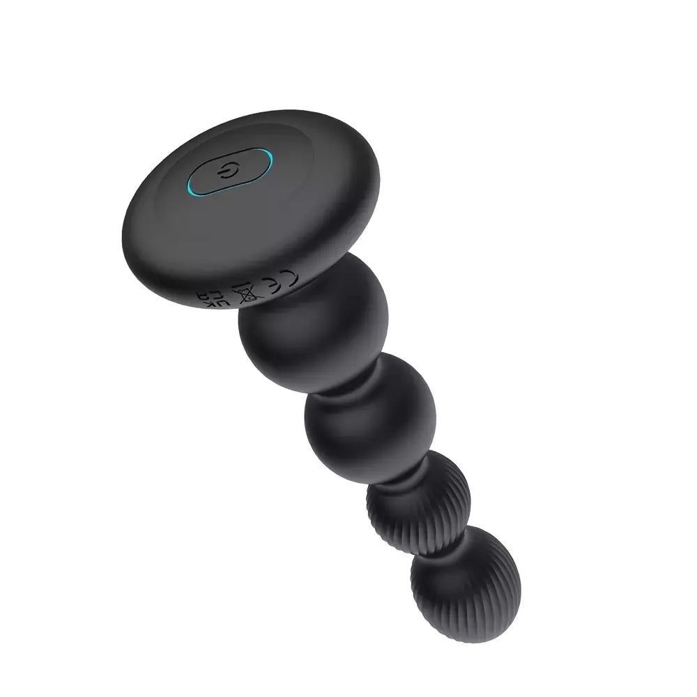 Nexus Tornado besisukantis analinis zondas su karoliukais, juodas – nuotolinio valdymo pultas, 150 mm