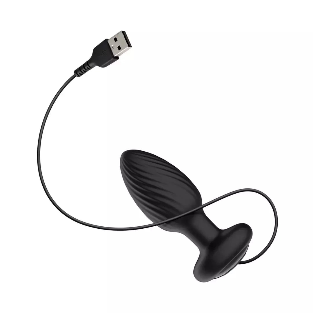 Nexus Tornado Black – kompaktiškas besisukantis intymios gerovės prietaisas, USB