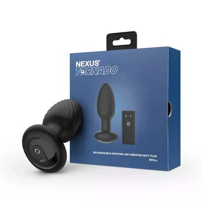 Nexus Tornado Black – kompaktiškas besisukantis intymios gerovės prietaisas, USB