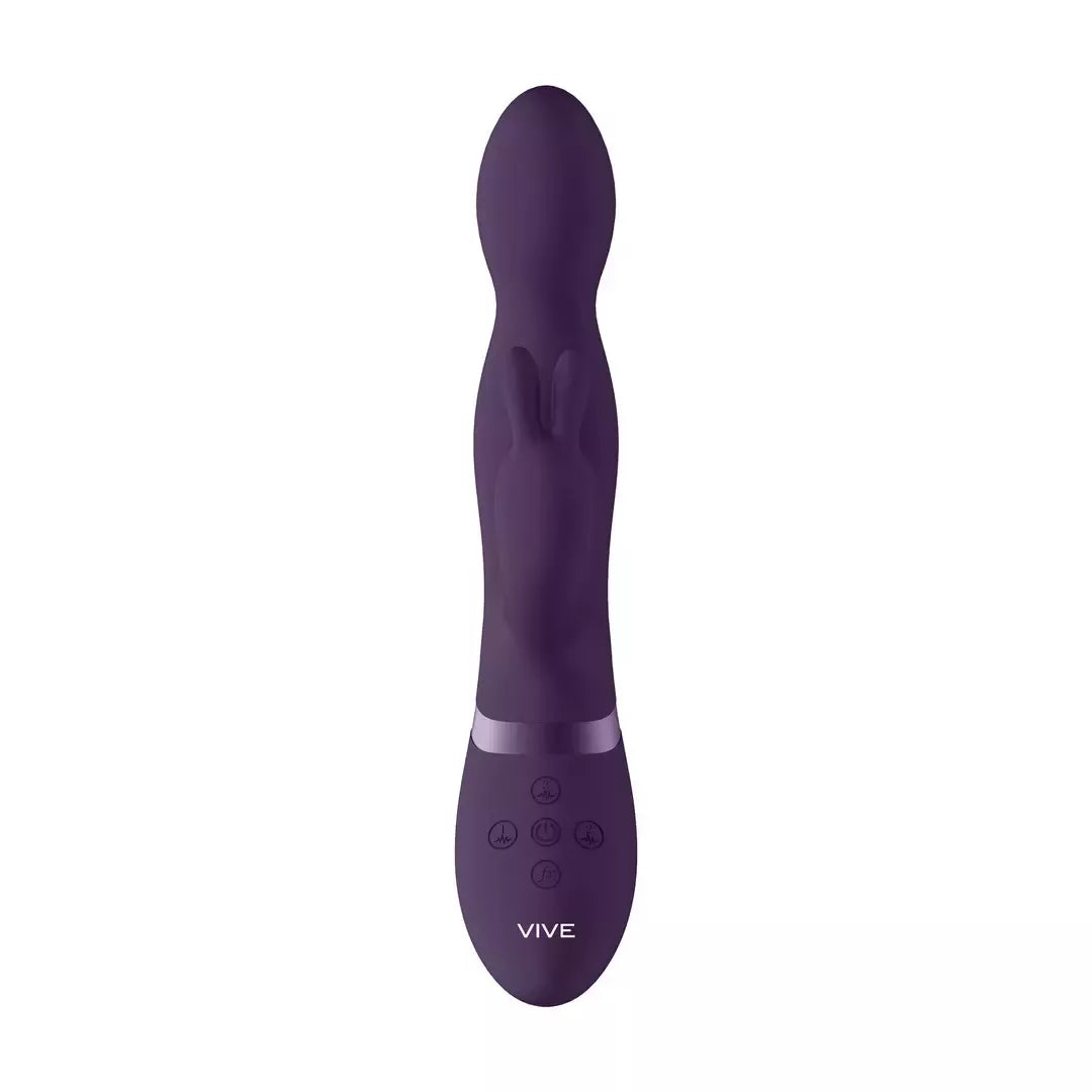Niva besisukanti kelių variklių intymi sistema, purpurinė, silikoninė, USB, IPX7