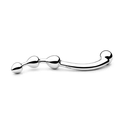 njoy Fun Wand nerūdijančio plieno intymus masažuoklis, 20 cm, ergonomiškas dizainas