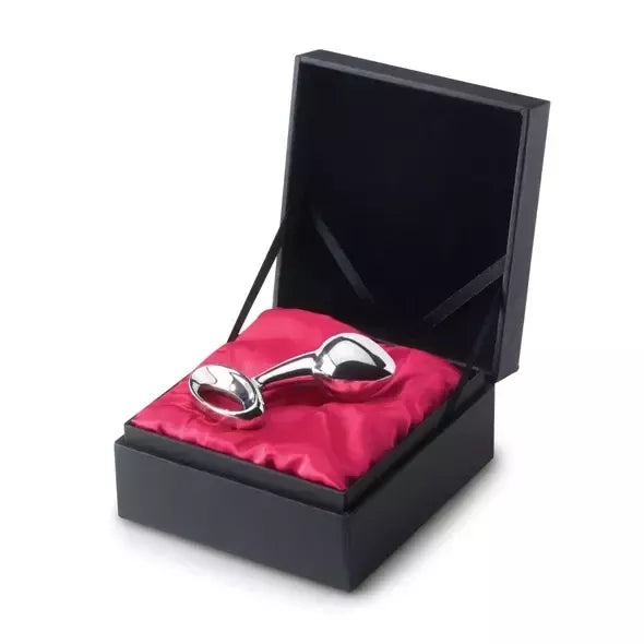 Njoy Pure Plug Medium – nerūdijančio plieno intymaus komforto sistema, 6 cm