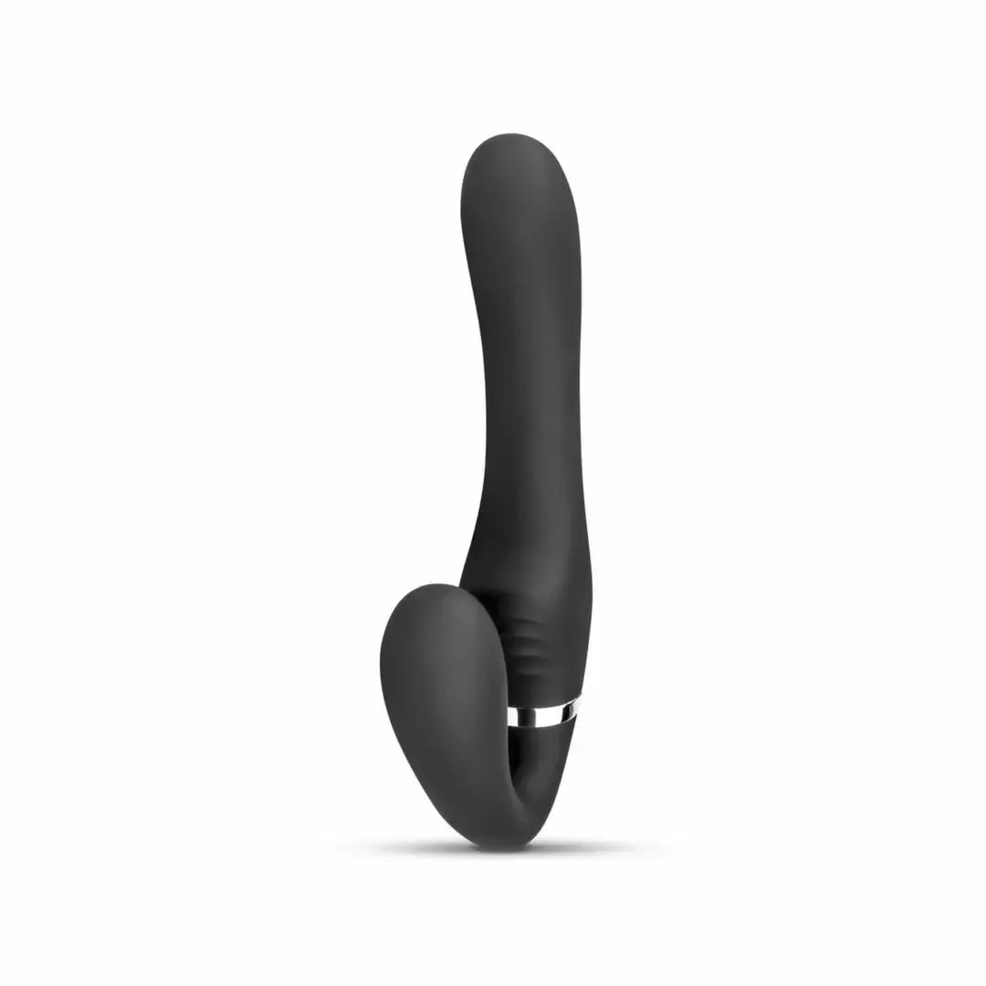 NO-PARTS Avery vibracinis intymus prietaisas be diržo, 22 cm, silikoninis, violetinis