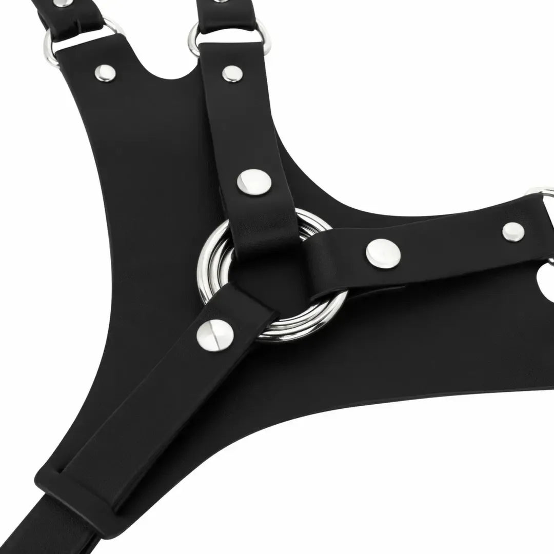 No-Parts Blake diržo tipo dildo laikiklis (strap-on) Black – reguliuojama universali sistema