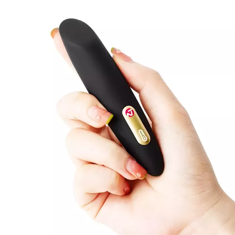 Nomi Tang Samba Heating Compact Vibrator – įkraunamas per USB, mėlynas, 112 mm