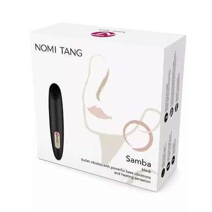 Nomi Tang Samba Heating Compact Vibrator – įkraunamas per USB, mėlynas, 112 mm