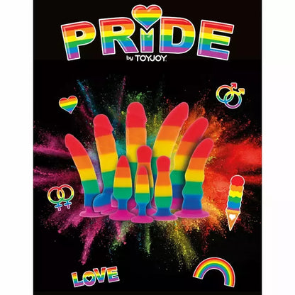 NS Novelties Colours Wave intymus prietaisas Rainbow 17 cm, silikoninis