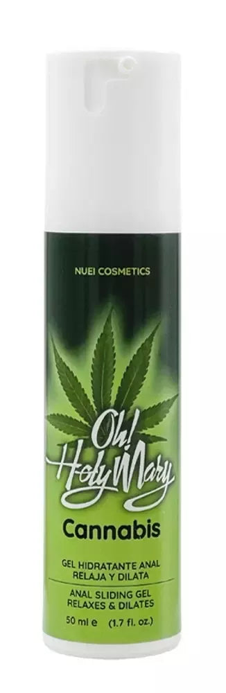 NUEI Oh! Cannabis vandens pagrindo intymus gelis su kanapių aliejumi, 50 ml