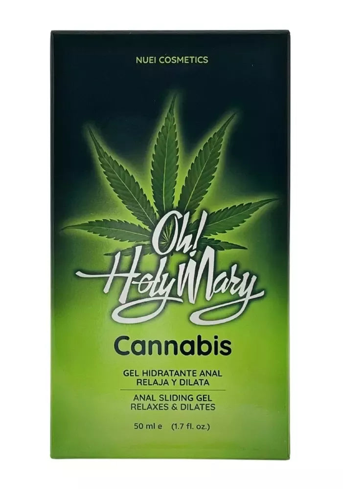 NUEI Oh! Cannabis vandens pagrindo intymus gelis su kanapių aliejumi, 50 ml