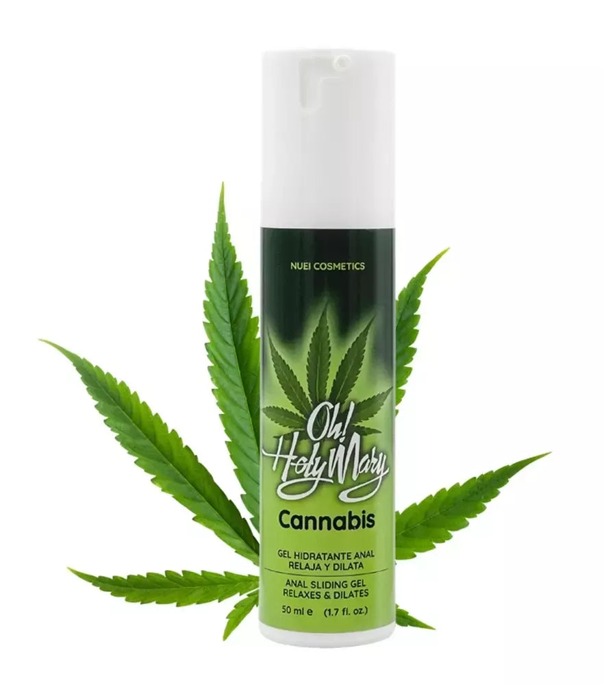 NUEI Oh! Cannabis vandens pagrindo intymus gelis su kanapių aliejumi, 50 ml