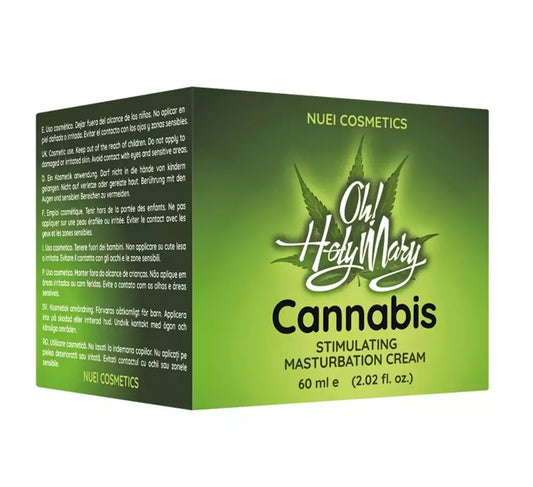 NUEI Oh Holy Mary Cannabis Intimate Cream 60ml – veganiška drėkinamoji formulė