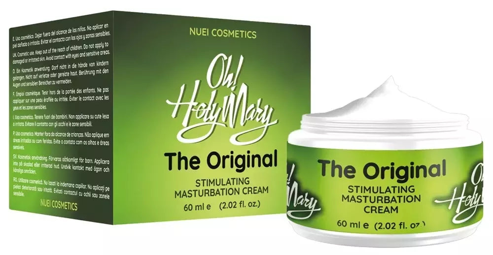 NUEI Oh! Holy Mary intymios higienos kremas su kanapių aliejumi 60ml, veganiška formulė