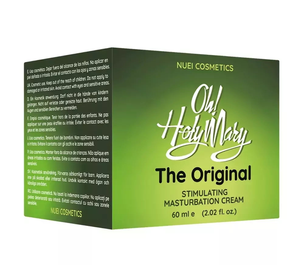 NUEI Oh! Holy Mary intymios higienos kremas su kanapių aliejumi 60ml, veganiška formulė