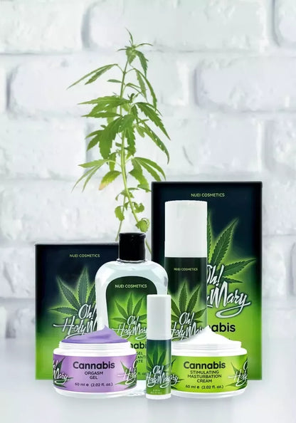 Nuei Oh! Holy Mary veganinis gelis su kanapių aliejumi 60 ml – jautrinanti formulė