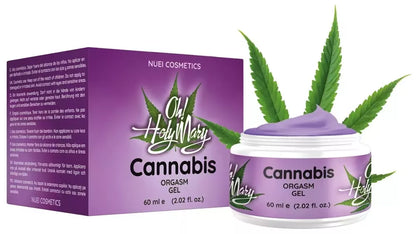 Nuei Oh! Holy Mary veganinis gelis su kanapių aliejumi 60 ml – jautrinanti formulė