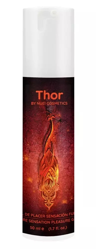 Nuei Thor Fire Gel šildantis gelis vandens pagrindu, 50 ml, veganiška formulė