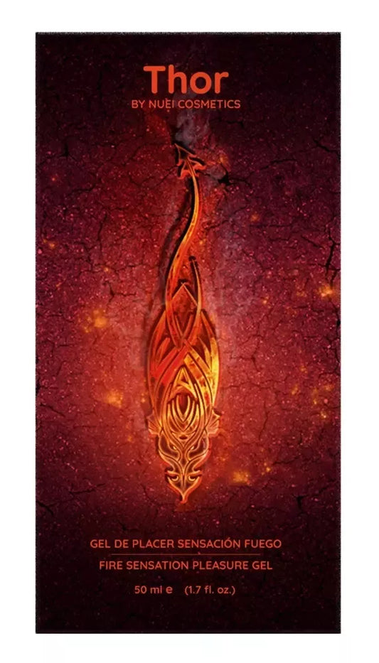 Nuei Thor Fire Gel šildantis gelis vandens pagrindu, 50 ml, veganiška formulė