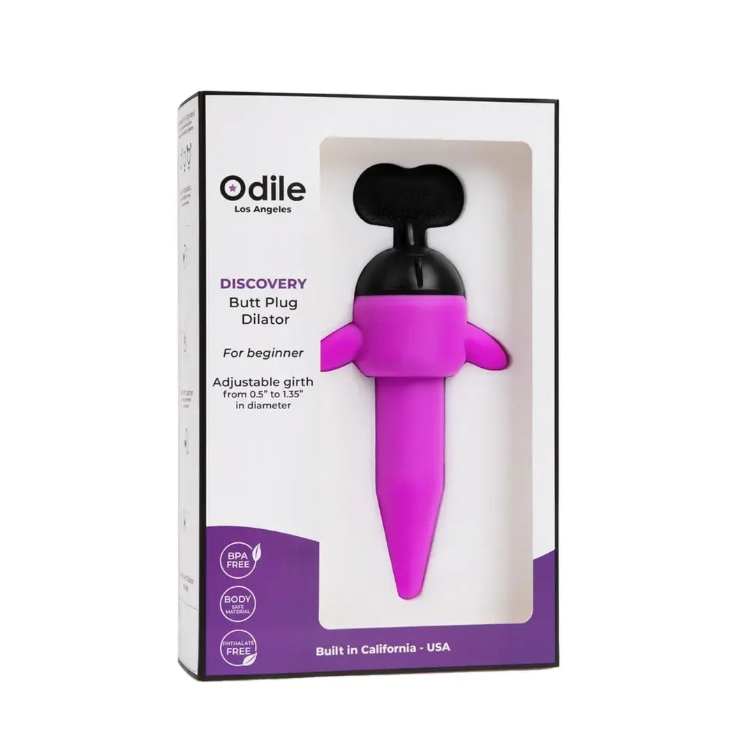 Odile Discovery reguliuojamo plėtimosi analinis kaištis – laipsniško dydžio sistema