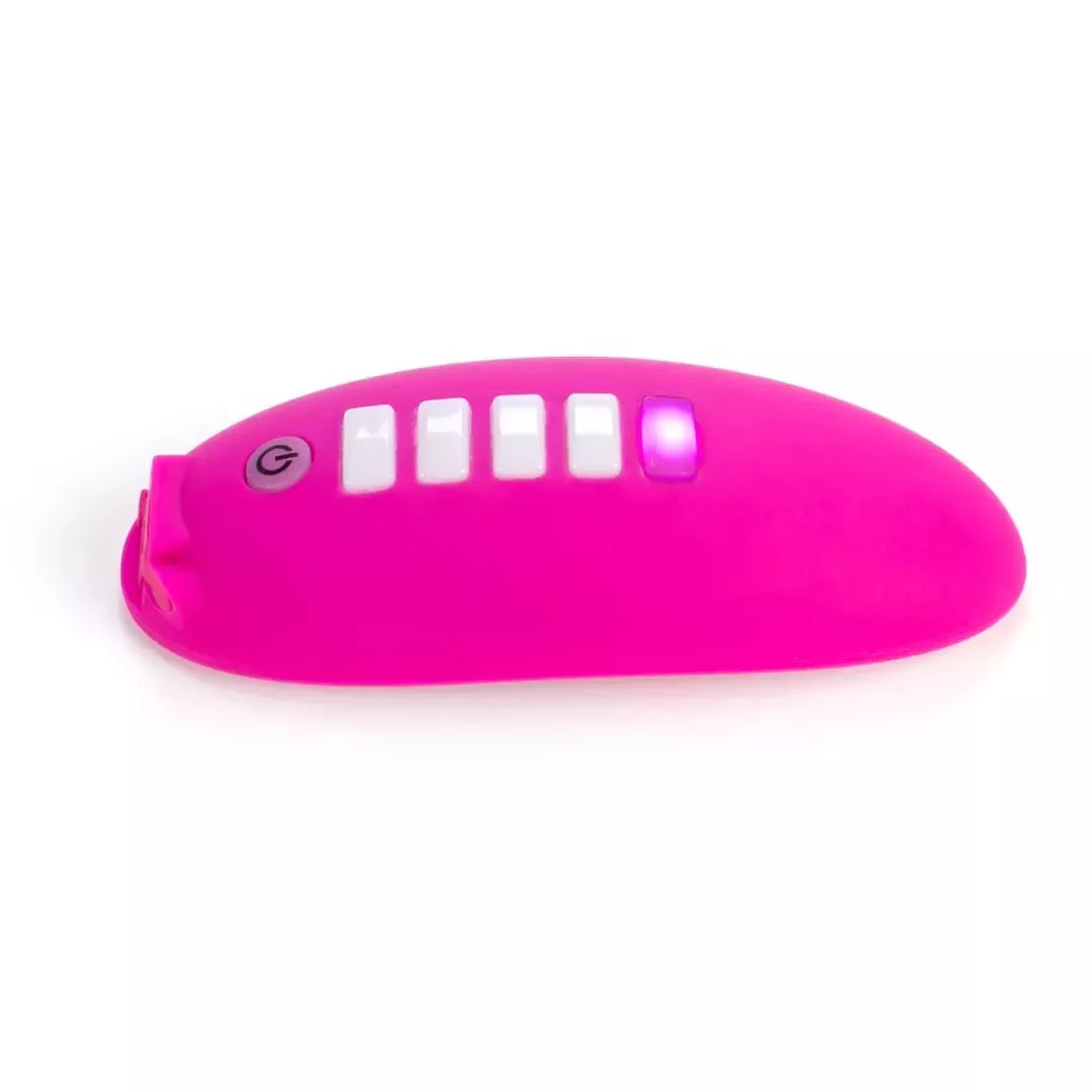 OhMiBod Lightshow programėle valdomas nešiojamas masažuoklis su LED ekranu