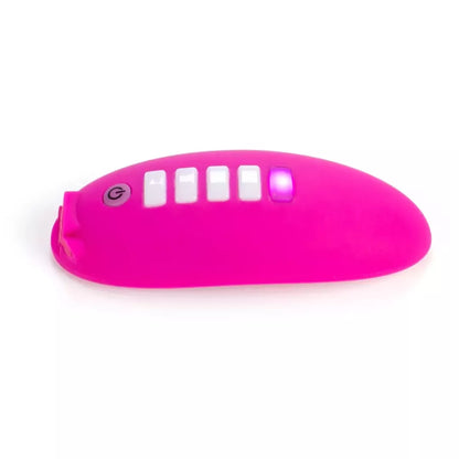 OhMiBod Lightshow programėle valdomas nešiojamas masažuoklis su LED ekranu