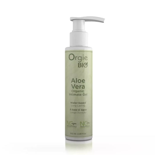 Orgie Bio Organic Aloe Vera intymus gelis 100ml - veganiška drėkinamoji formulė