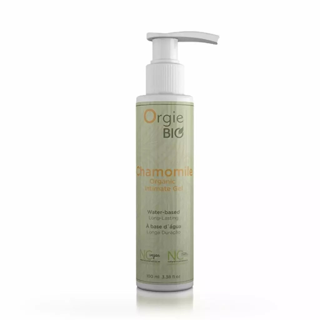 Orgie Bio Organic Intimate Gel Chamomile 100ml – veganiškas vandens pagrindo lubrikantas