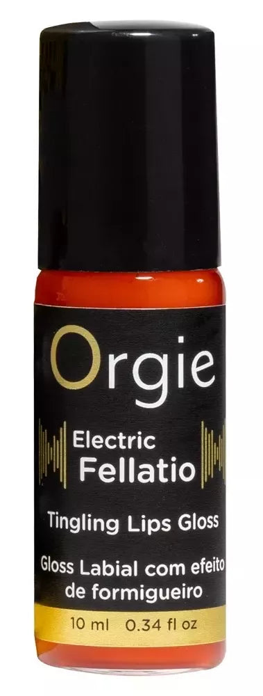 Orgie Electric Kiss Sensation lūpų blizgis 10 ml – dilgčiojantis efektas