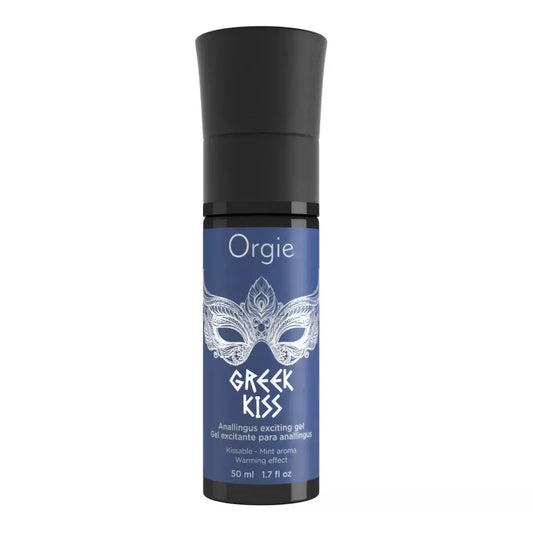 Orgie Greek Kiss intymus gelis, mėtų aromatas, šildomasis poveikis, 50 ml